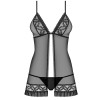 Obsessive Babydoll & Thong Obssessive 837 Black Babydolls