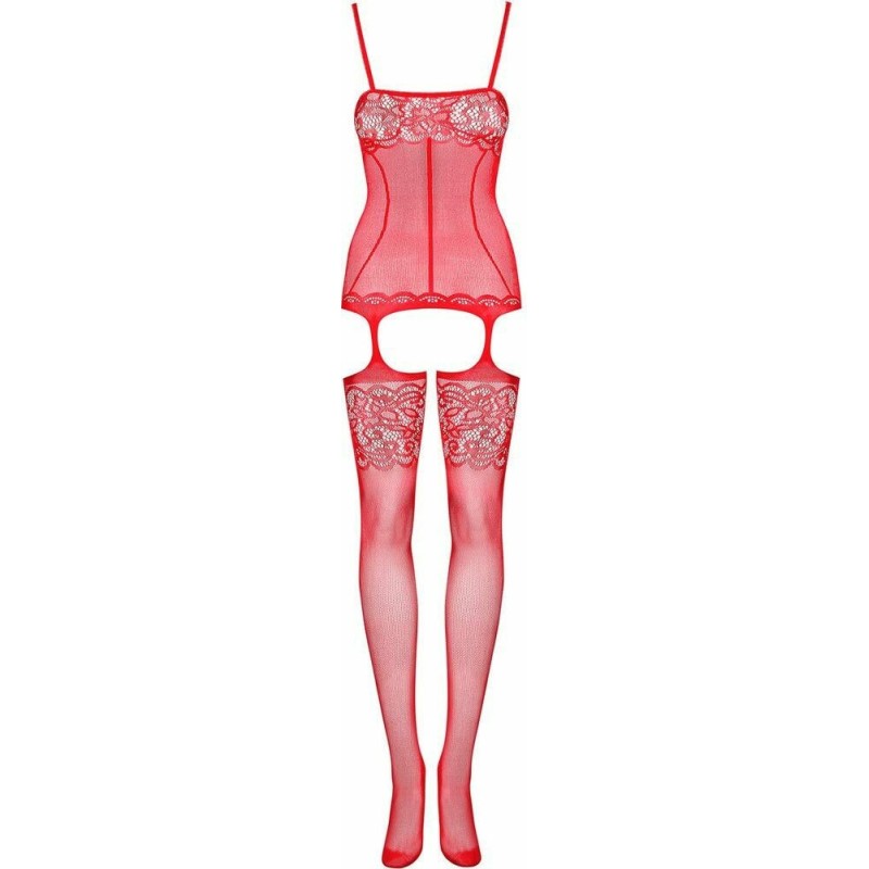 Obsessive Bodystocking Obsessive F204 Red Bodystockings