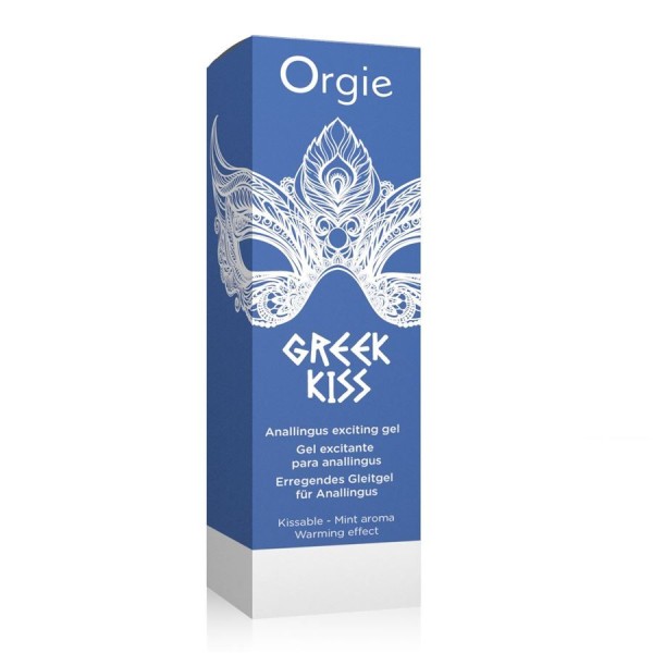 Θερμαντικό Λιπαντικό Νερού Με Άρωμα Μέντα Orgie Greek Kiss 50ml