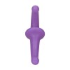 Ouch! Silicone Strapless Strap-On Ouch! Purple Womens Strap-On