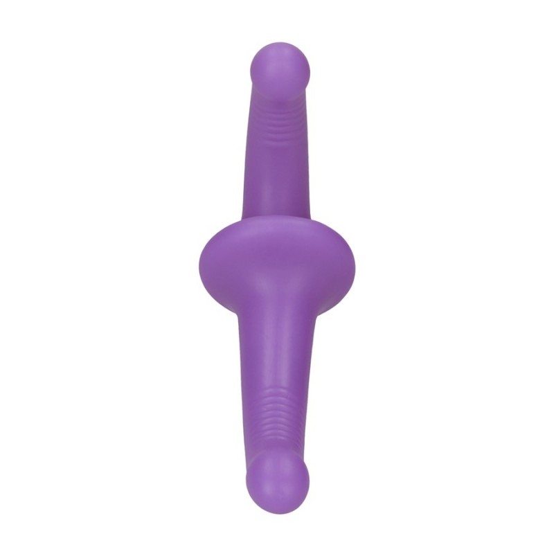 Ouch! Silicone Strapless Strap-On Ouch! Purple Womens Strap-On