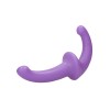 Ouch! Silicone Strapless Strap-On Ouch! Purple Womens Strap-On
