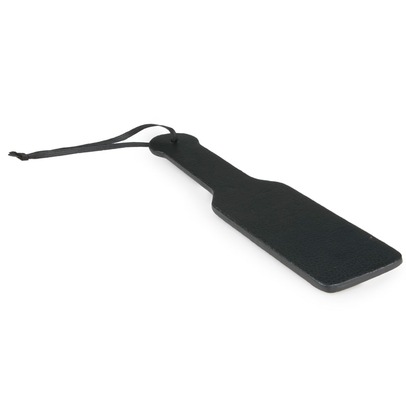 Easytoys – Fetish Collection PU Leather Paddle Easytoys Black Floggers & Paddles