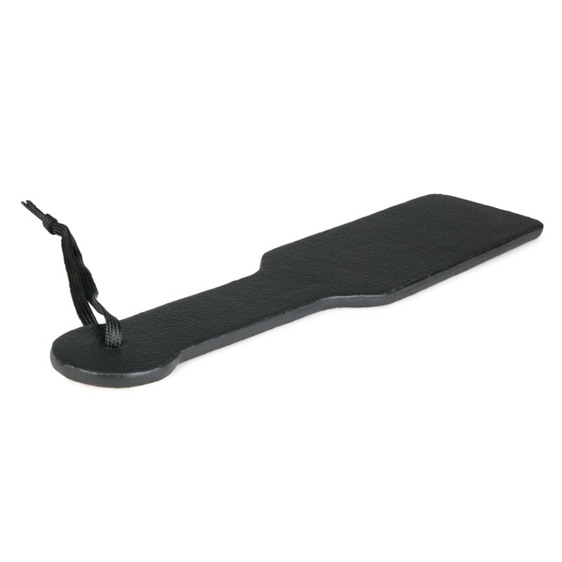 Easytoys – Fetish Collection PU Leather Paddle Easytoys Black Floggers & Paddles