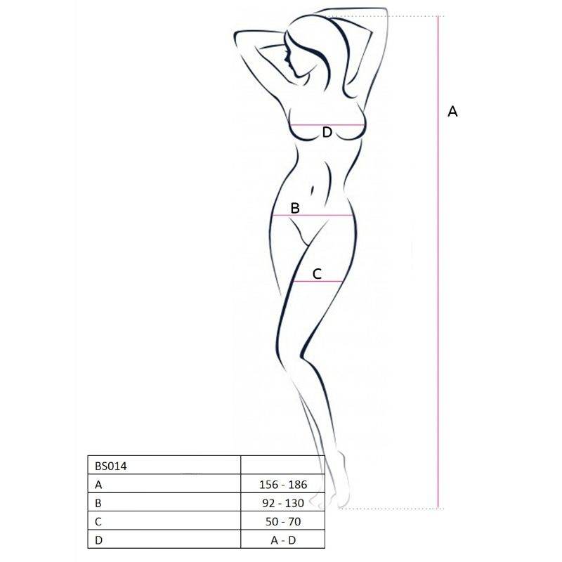 Passion Bodystocking Passion with Open Cups Red Bodystockings