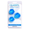 Pipedream Cock Ring Set Pipedream Classix Deluxe Blue Cock Rings
