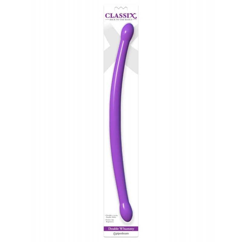 Double Dildo Pipedream Classix Double Whammy 44cm Purple Pipedream Double Dildo Pipedream Classix Double Whammy 44cm Purple Double