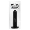 Pipedream Extreme Πρωκτικό Dildo Basix Rubber Works Smoothy 6cm Μαύρο Dildos