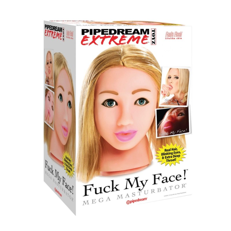 Ομοίωμα Γυναικείου Κεφαλιού Pipedream Extreme Fuck My Face Mega Masturbator Pipedream Extreme Ομοίωμα Γυναικείου Κεφαλιού Pipedream Extreme Fuck My Face Mega Masturbator Ομοιώματα