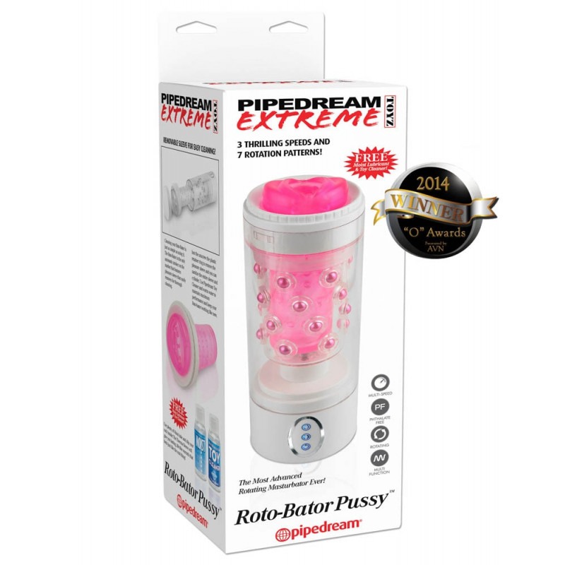 Pipedream Extreme Vibrating Stroker Pipedream Extreme Toyz Roto Bator Pussy Vibrating strokers