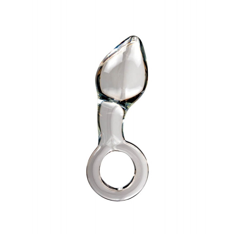 Pipedream Γυάλινη Πρωκτική Σφήνα Icicles No. 14 Διάφανη Σφήνες χωρίς δόνηση