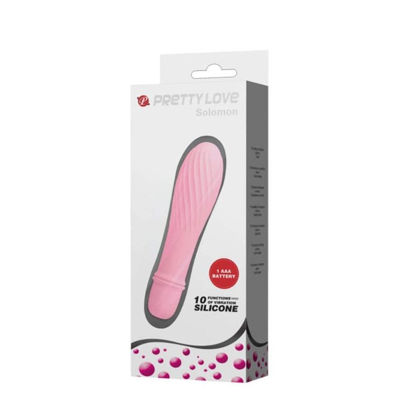 Pretty Love Bullet Vibrator Pretty Love Solomon Pink Bullet