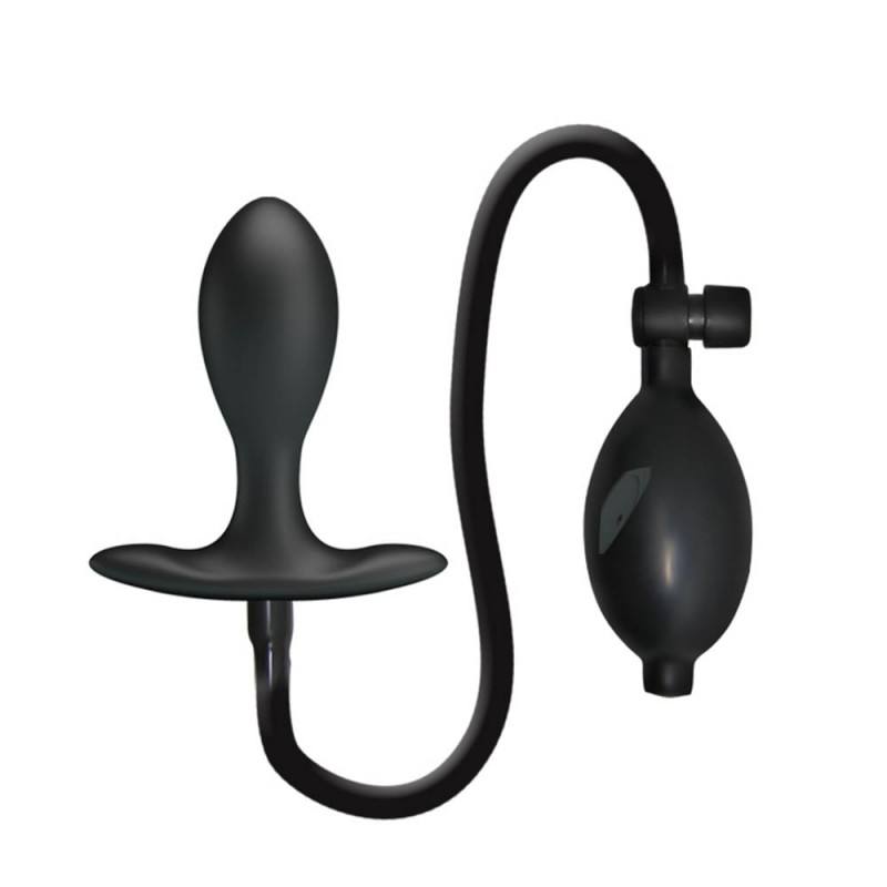 Pretty Love Butt Plug Pretty Love Inflatable Black Non-Vibrating butt plugs
