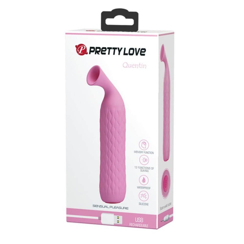 Clitoral Stimulator Pretty Love Quentin Pink Pretty Love Clitoral Stimulator Pretty Love Quentin Pink Clit Toys