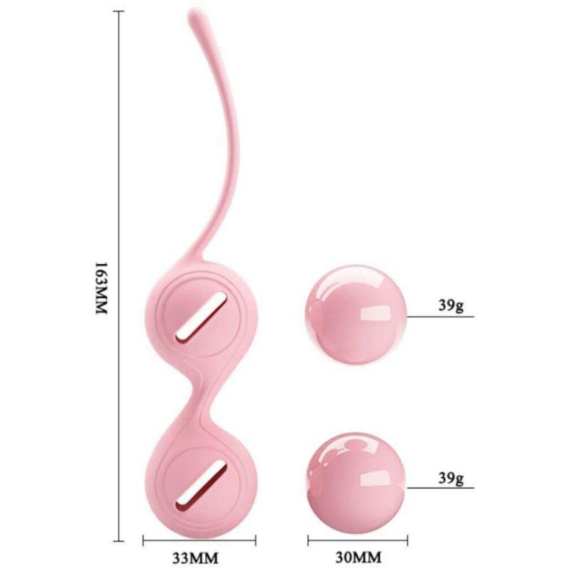 Κολπικές Μπάλες Pretty Love Kegel Tighten Up I Ροζ Pretty Love Κολπικές Μπάλες Pretty Love Kegel Tighten Up I Ροζ Κολπικές Μπίλιες