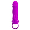 Pretty Love Vibrating Penis Sleeve Pretty Love Purple Penis Extenders
