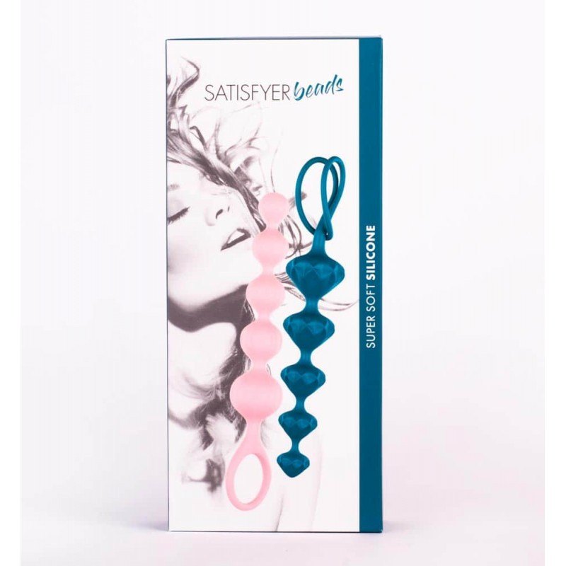 Πρωκτικές Μπίλιες Satisfyer Set Of 2 Colored Satisfyer Πρωκτικές Μπίλιες Satisfyer Set Of 2 Colored Μπίλιες