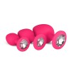Butt Plug With Jewel Set Easytoys Diamond Pink Easytoys – Anal Collection Butt Plug With Jewel Set Easytoys Diamond Pink Non-Vibrating butt plugs