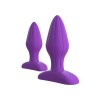 Butt Plug Set Her Designer Love Purple Fantasy For Her Butt Plug Set Her Designer Love Purple Non-Vibrating butt plugs