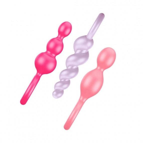 Satisfyer Πρωκτικές Σφήνες Σετ Satisfyer Pack of 3 Colored Σφήνες σετ
