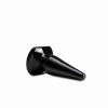 Anal Adventures Butt Plug Anal Adventures Easy Plug Black Non-Vibrating butt plugs