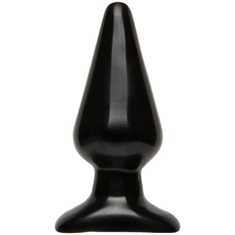 Classic Butt Plug Doc Johnson Smooth Large Black Doc Johnson Classic Butt Plug Doc Johnson Smooth Large Black Non-Vibrating butt plugs