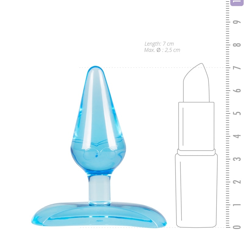 Πρωκτική Σφήνα Easytoys Mini Anal Plug Μπλε Easytoys – Anal Collection Πρωκτική Σφήνα Easytoys Mini Anal Plug Μπλε Σφήνες χωρίς δόνηση