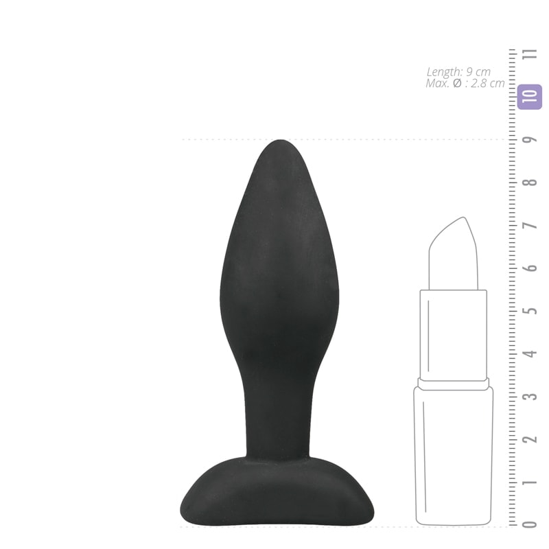 Easytoys – Anal Collection Butt Plug Easytoys Small Black Beginners butt plugs