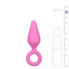 Easytoys – Anal Collection Πρωκτική Σφήνα Easytoys With Pull Ring Small Ροζ Σφήνες χωρίς δόνηση