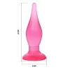 Πρωκτική Σφήνα Jelly Nsnovelties Ροζ NS Novelties Πρωκτική Σφήνα Jelly Nsnovelties Ροζ Σφήνες χωρίς δόνηση