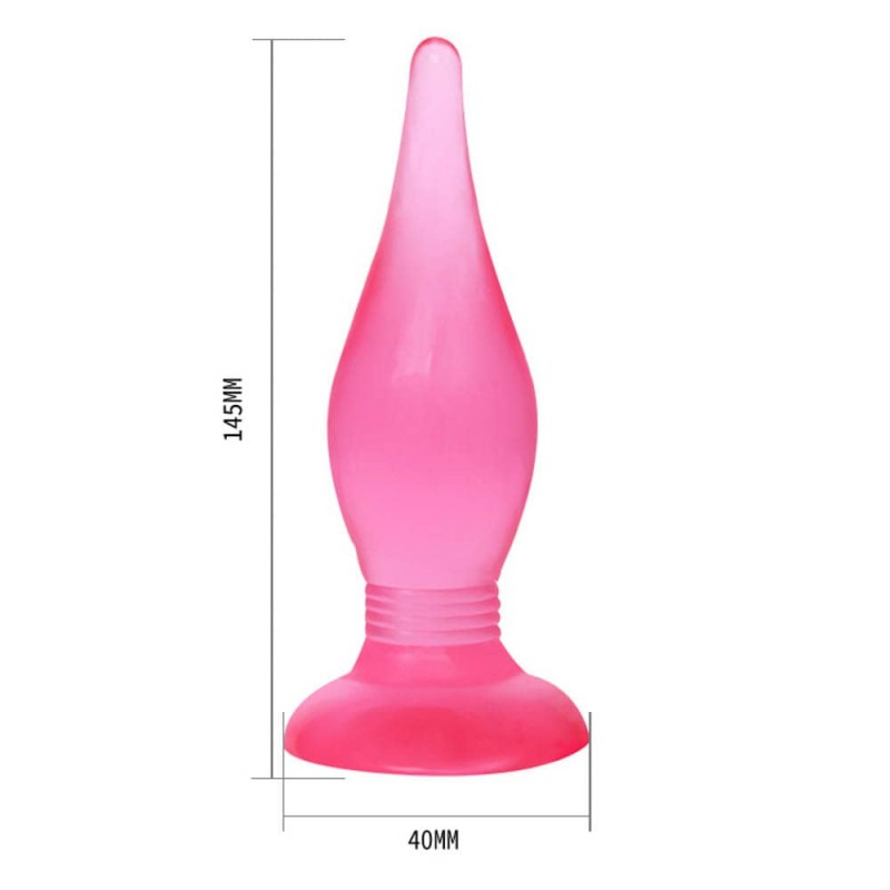 Πρωκτική Σφήνα Jelly Nsnovelties Ροζ NS Novelties Πρωκτική Σφήνα Jelly Nsnovelties Ροζ Σφήνες χωρίς δόνηση