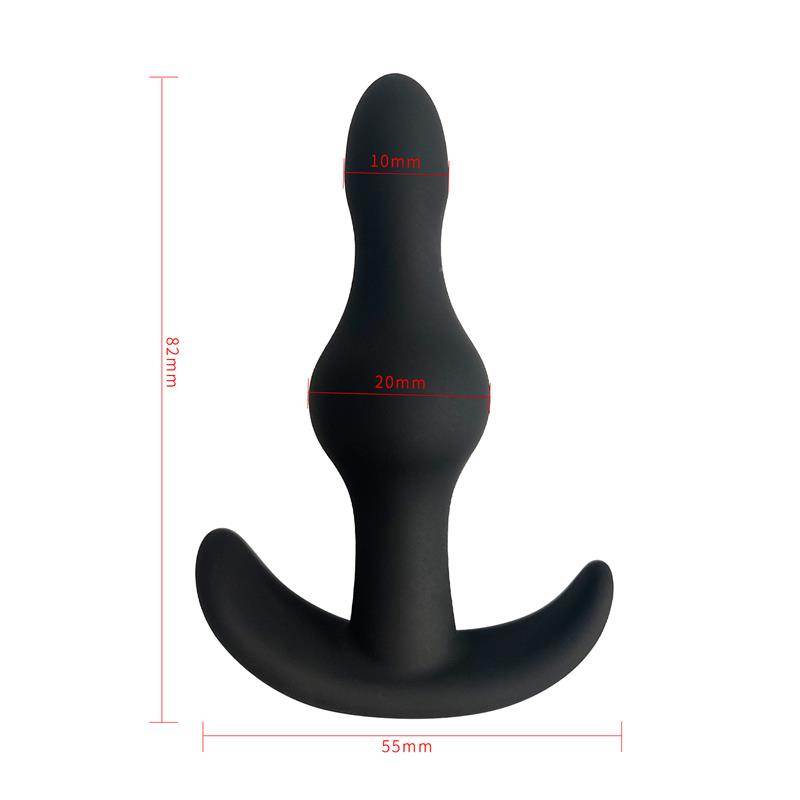 Latetobed Butt Plug Latetobed Deen Anchor Base Black Non-Vibrating butt plugs