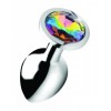 Butt Plug With Jewel Booty Sparks Small Rainbow Booty Sparks Butt Plug With Jewel Booty Sparks Small Rainbow Non-Vibrating butt plugs