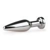 Easytoys – Anal Collection Butt Plug With Jewel Easytoys No. 9 Silver/Clear Non-Vibrating butt plugs
