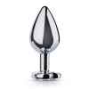Butt Plug With Heart Jewel Easytoys No. 7 Silver/Clear Easytoys – Anal Collection Butt Plug With Heart Jewel Easytoys No. 7 Silver/Clear Non-Vibrating butt plugs
