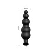 Pretty Love Butt Plug With Remote Control Pretty Love Vibrating Bubble Black Vibrating butt plugs