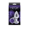 NS Novelties Butt Plug NSnovelties Rose Medium Purple Non-Vibrating butt plugs