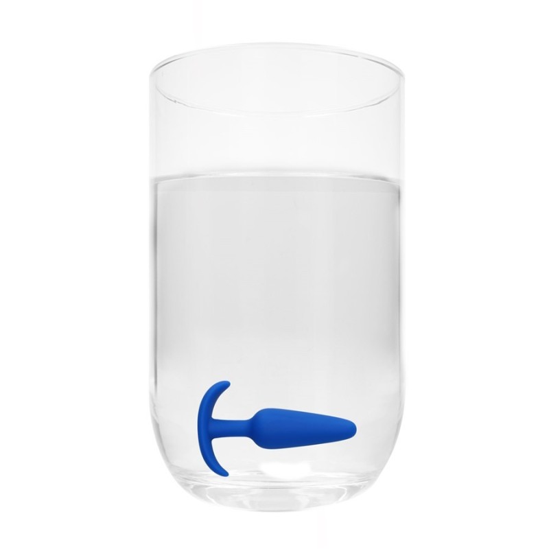 Shots Toys Πρωκτική Σφήνα Shots Slim Μπλε Σφήνες χωρίς δόνηση