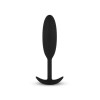 Easytoys – Anal Collection Πρωκτική Σφήνα με Βαρίδια Easytoys Heavy Fulfiller Weighted Small Μαύρη Σφήνες χωρίς δόνηση