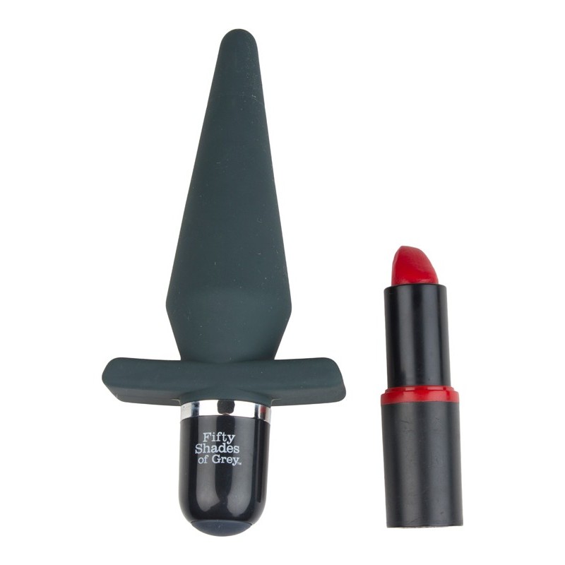 Vibrating Butt Plug 50 Shades of Grey Black Fifty Shades of Grey Vibrating Butt Plug 50 Shades of Grey Black Vibrating butt plugs