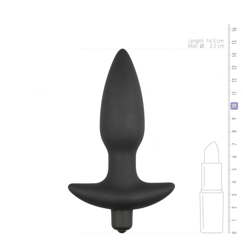 Easytoys – Anal Collection Vibrating Butt Plug Easytoys Black Vibrating butt plugs