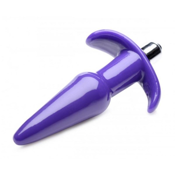 Vibrating Butt Plug Frisky Smooth Purple