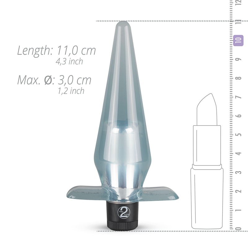Πρωκτική Σφήνα με Δόνηση You2Toys Vibrator Anal Μπλε You2Toys Πρωκτική Σφήνα με Δόνηση You2Toys Vibrator Anal Μπλε Σφήνες με δόνηση
