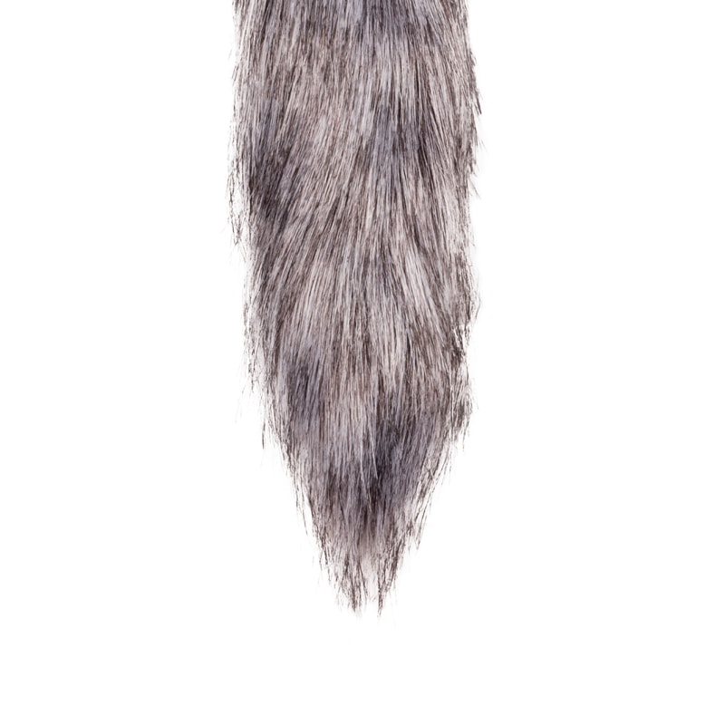 Easytoys – Anal Collection Πρωκτική Σφήνα με Ουρά Easytoys Fox Tail No. 5 Γκρι Σφήνες χωρίς δόνηση