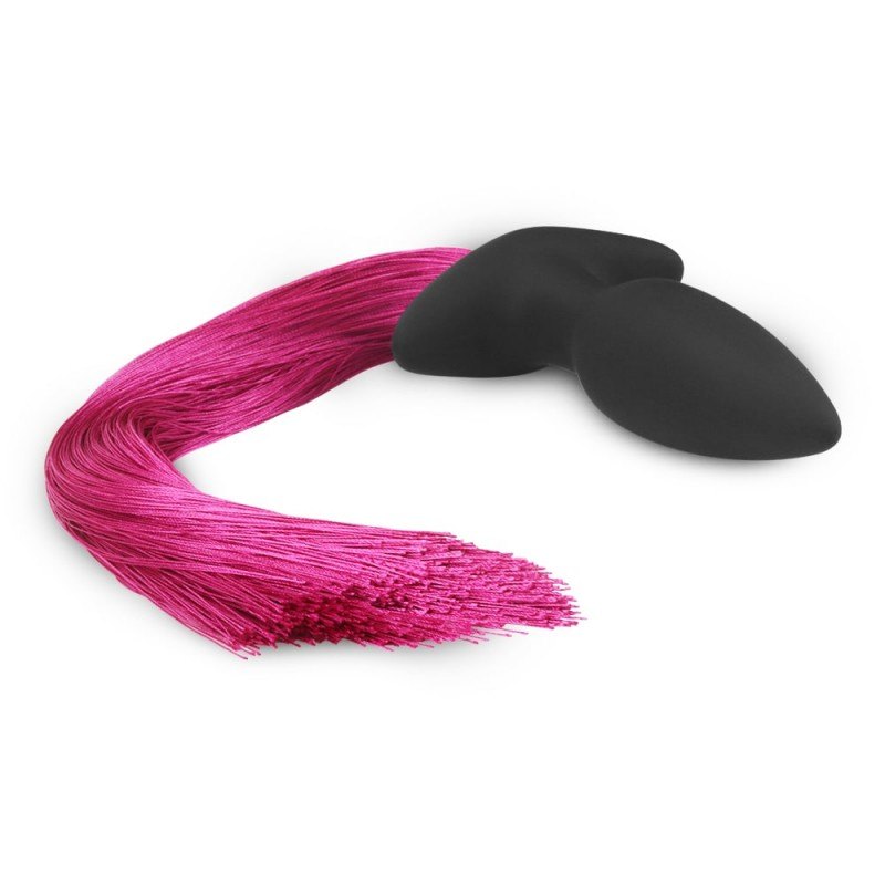Butt Plug with Pony Tail Lovetoy Pink Lovetoy Butt Plug with Pony Tail Lovetoy Pink Non-Vibrating butt plugs