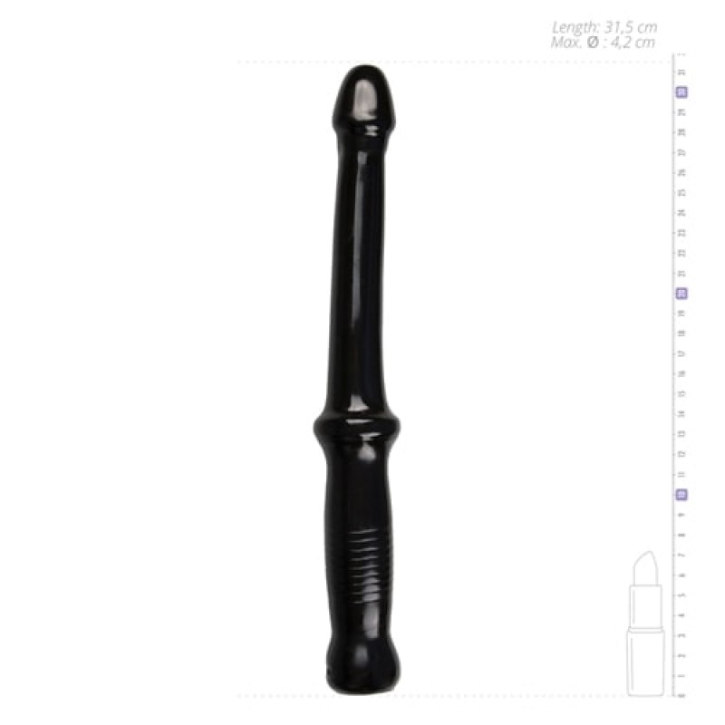 Doc Johnson Πρωκτικό Dildo Doc Johnson Anal Push 31cm Μαύρο Dildos