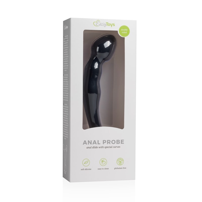 Easytoys – Anal Collection Πρωκτικό Dildo Easytoys  Anal Probe No. 1 20cm Μαύρο Διέγερση Προστάτη