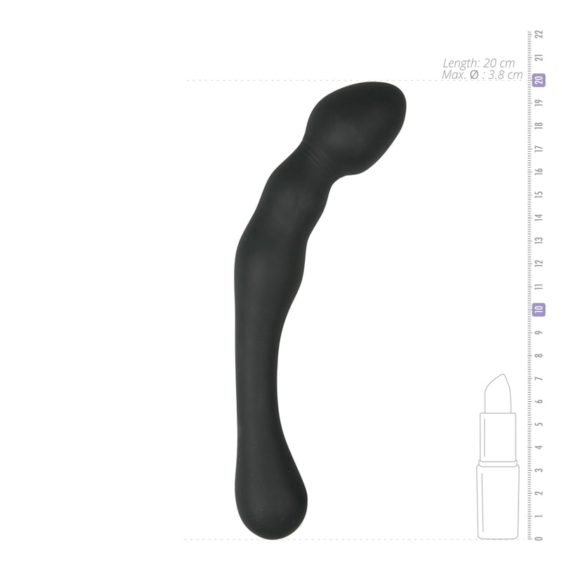 Easytoys – Anal Collection Πρωκτικό Dildo Easytoys  Anal Probe No. 1 20cm Μαύρο Διέγερση Προστάτη