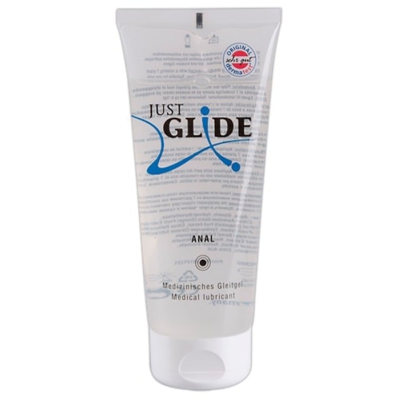 Just Glide Πρωκτικό Λιπαντικό Νερού Just Glide Anal 200ml Πρωκτικά