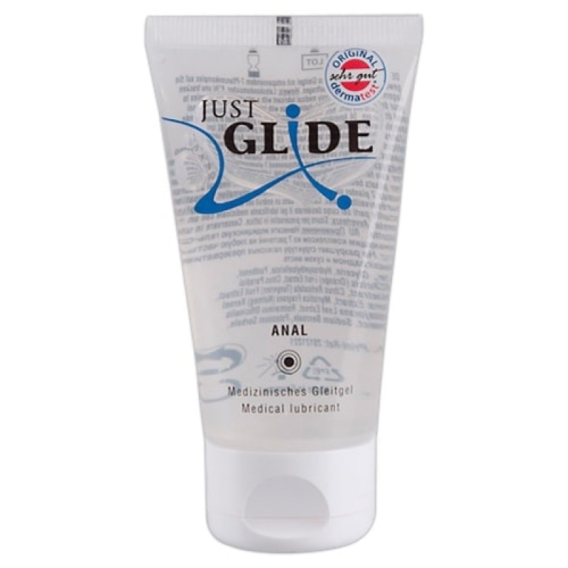 Just Glide Anal Water Based Lubricant Just Glide Anal 50ml Anal